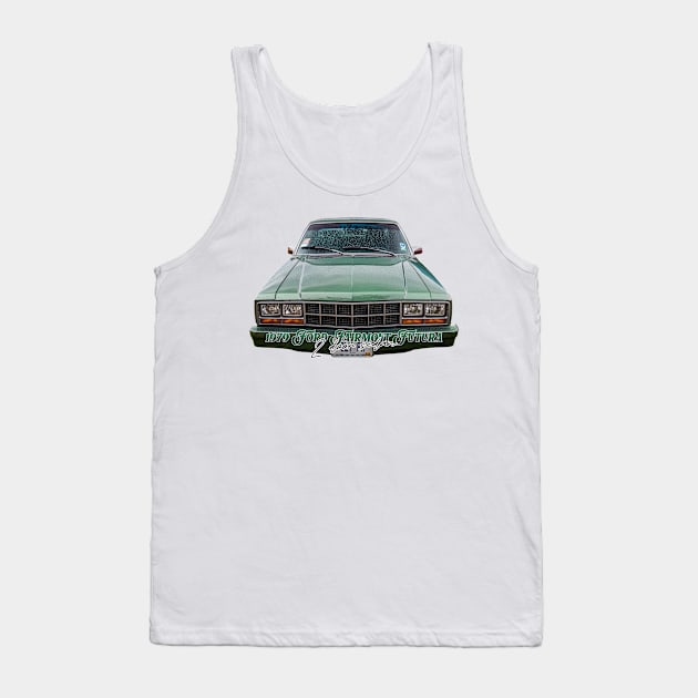 1979 Ford Fairmont Futura 2  Door Sedan Tank Top by Gestalt Imagery